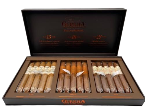 Gurkha Cellar Reserva Gift Sampler Box of 15