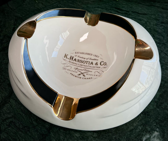 Gurkha - Ashtray White Limited Collection