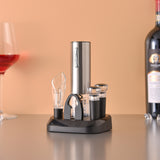 Electric Wine Opener with charging base and foil cutter