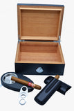 Luxury Signature Humidor Set