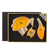 Luxury 3 Pieces Cigar Gift Set Rose Gold or Yellow