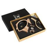 Luxury 3 Pieces Cigar Gift Set Rose Gold or Yellow